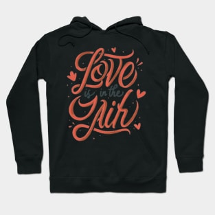 Love Is in the Air: Romantic T-Shirt Design Hoodie